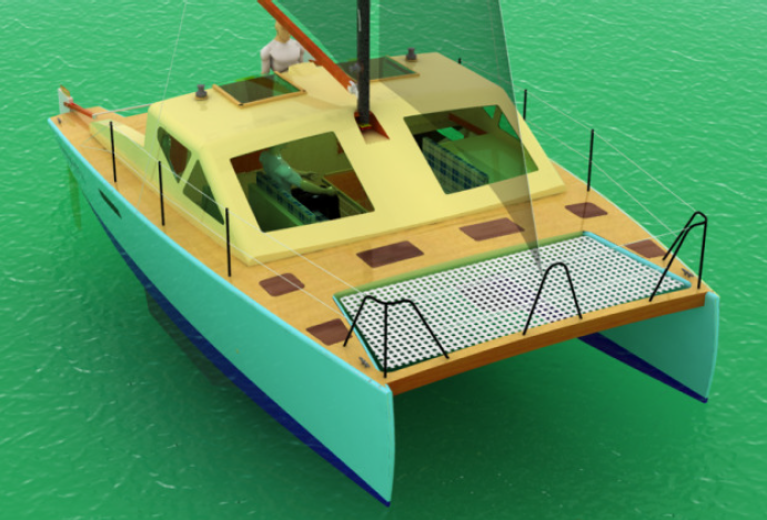 como construir catamaran